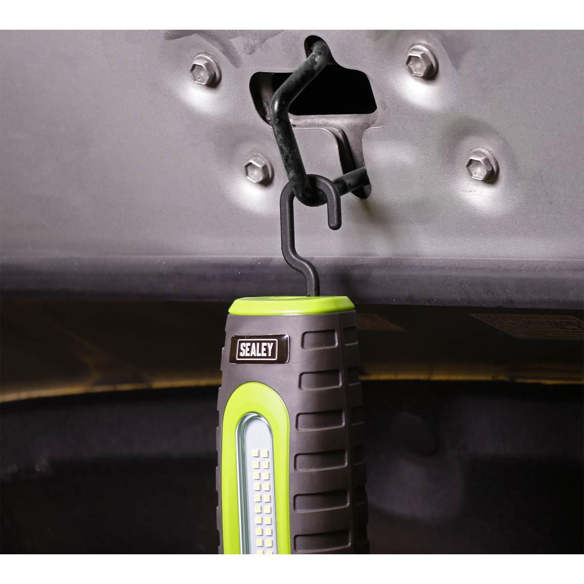 Rechargeable 360° Inspection Light 15W & 3W SMD LED - Green