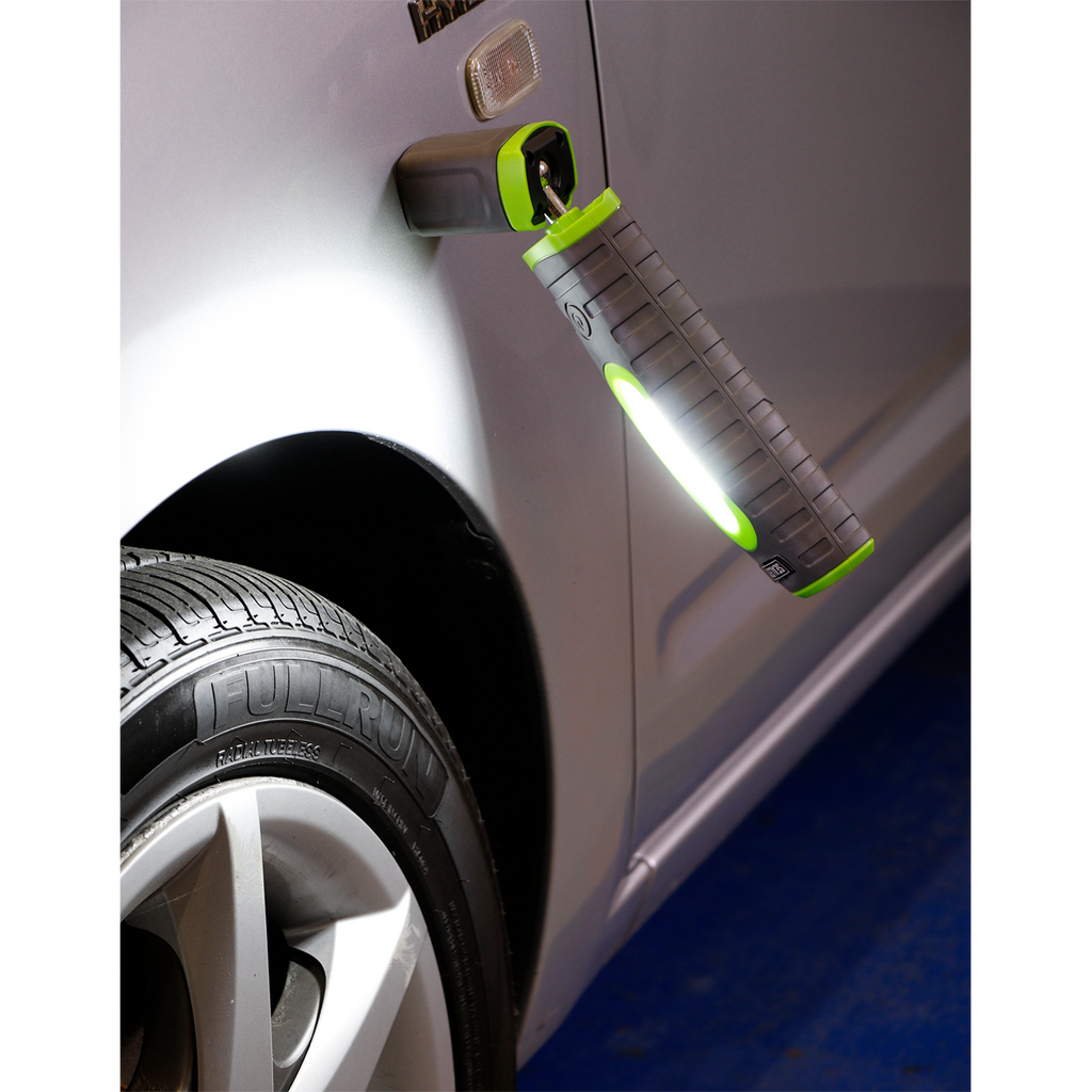 Rechargeable 360° Inspection Light 15W & 3W SMD LED - Green