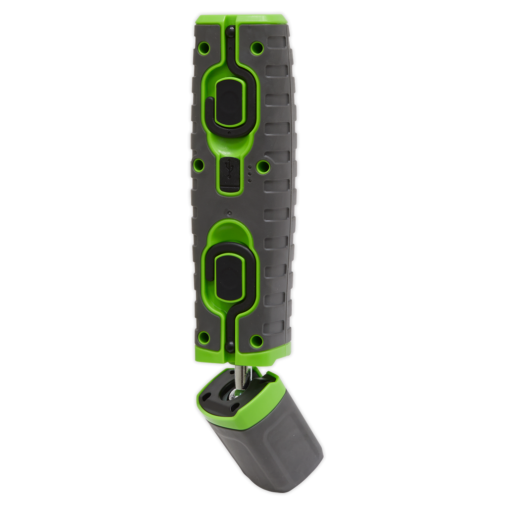 Rechargeable 360° Inspection Light 15W & 3W SMD LED - Green