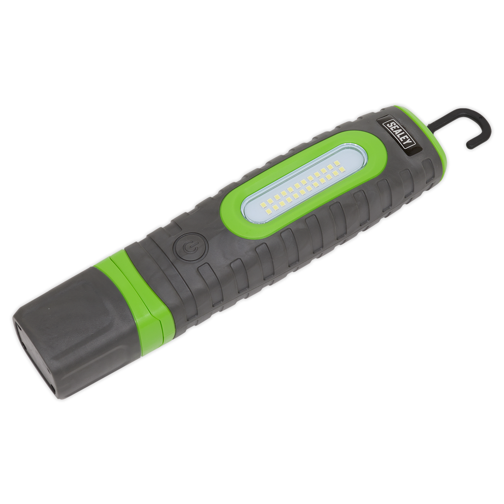 Rechargeable 360° Inspection Light 15W & 3W SMD LED - Green