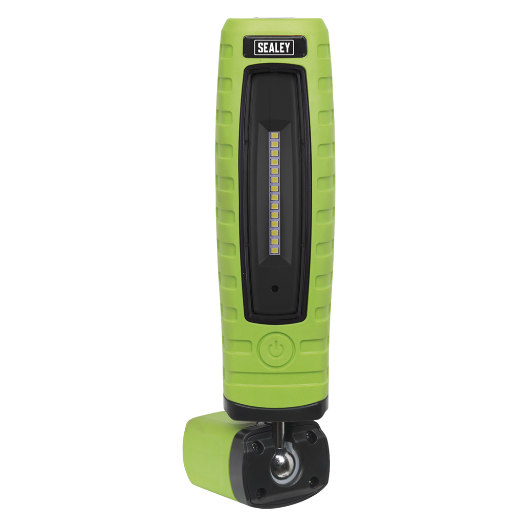 Rechargeable 360° Inspection Light 8W & 3W SMD LED - Green