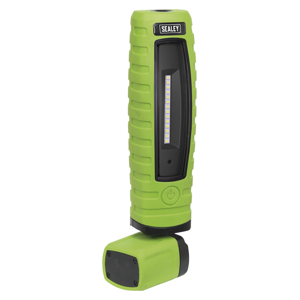 Rechargeable 360° Inspection Light 8W & 3W SMD LED - Green