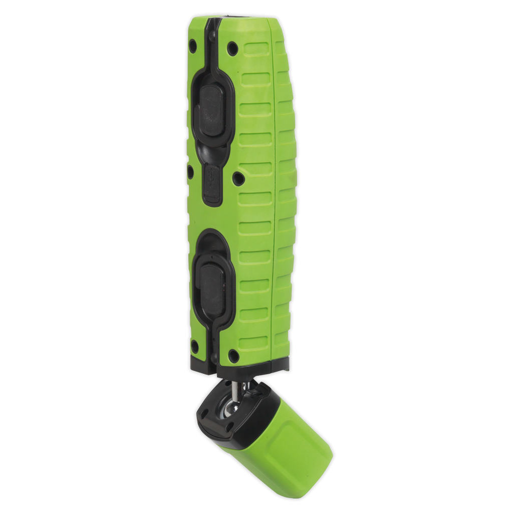 Rechargeable 360° Inspection Light 8W & 3W SMD LED - Green