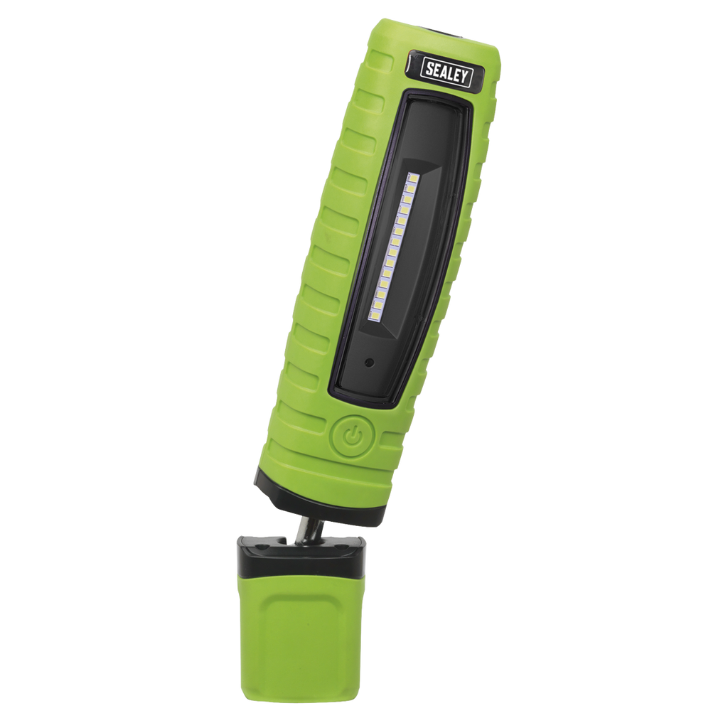 Rechargeable 360° Inspection Light 8W & 3W SMD LED - Green