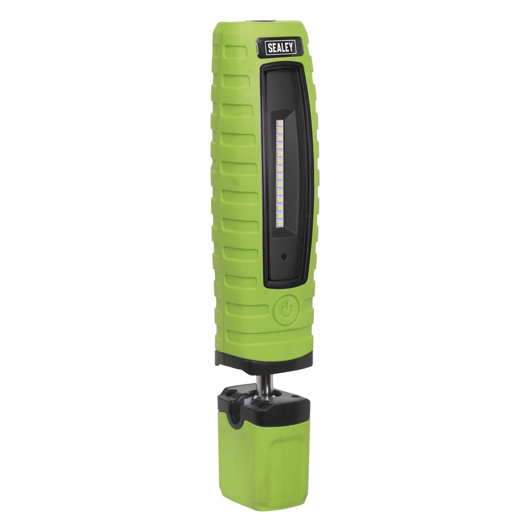 Rechargeable 360° Inspection Light 8W & 3W SMD LED - Green