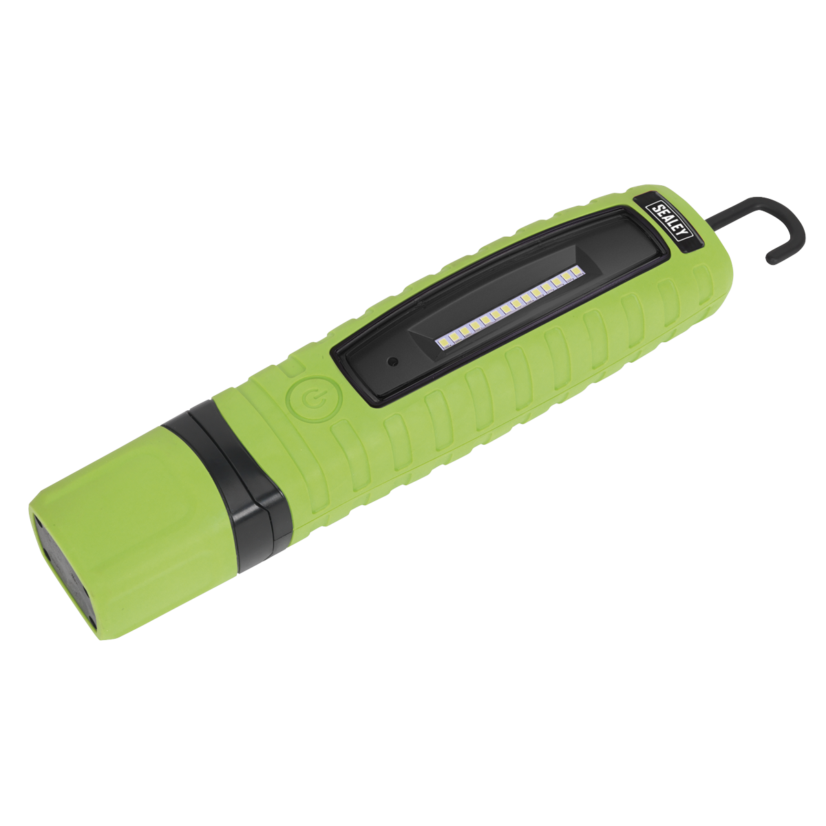 Rechargeable 360° Inspection Light 8W & 3W SMD LED - Green