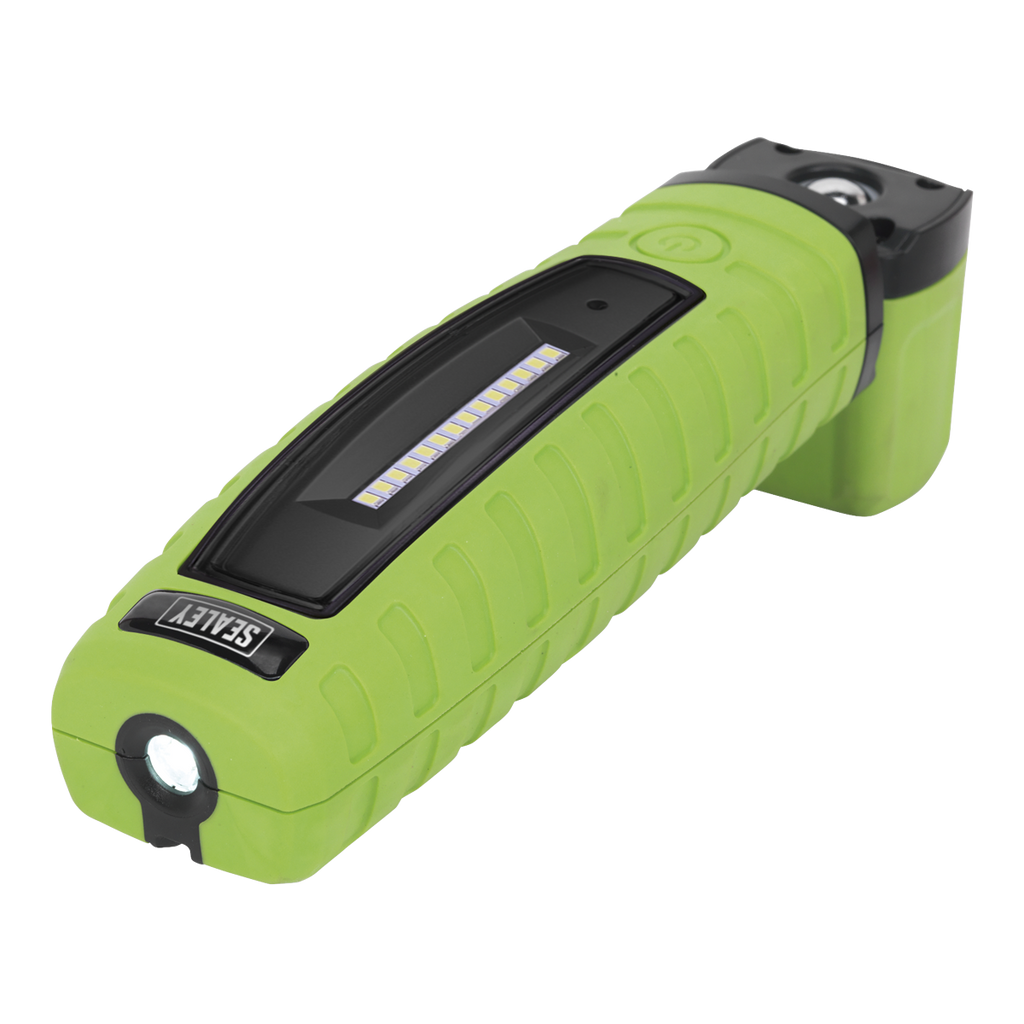 Rechargeable 360° Inspection Light 8W & 3W SMD LED - Green