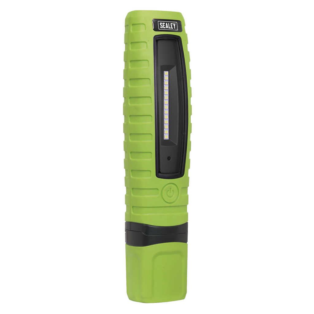 Rechargeable 360° Inspection Light 8W & 3W SMD LED - Green