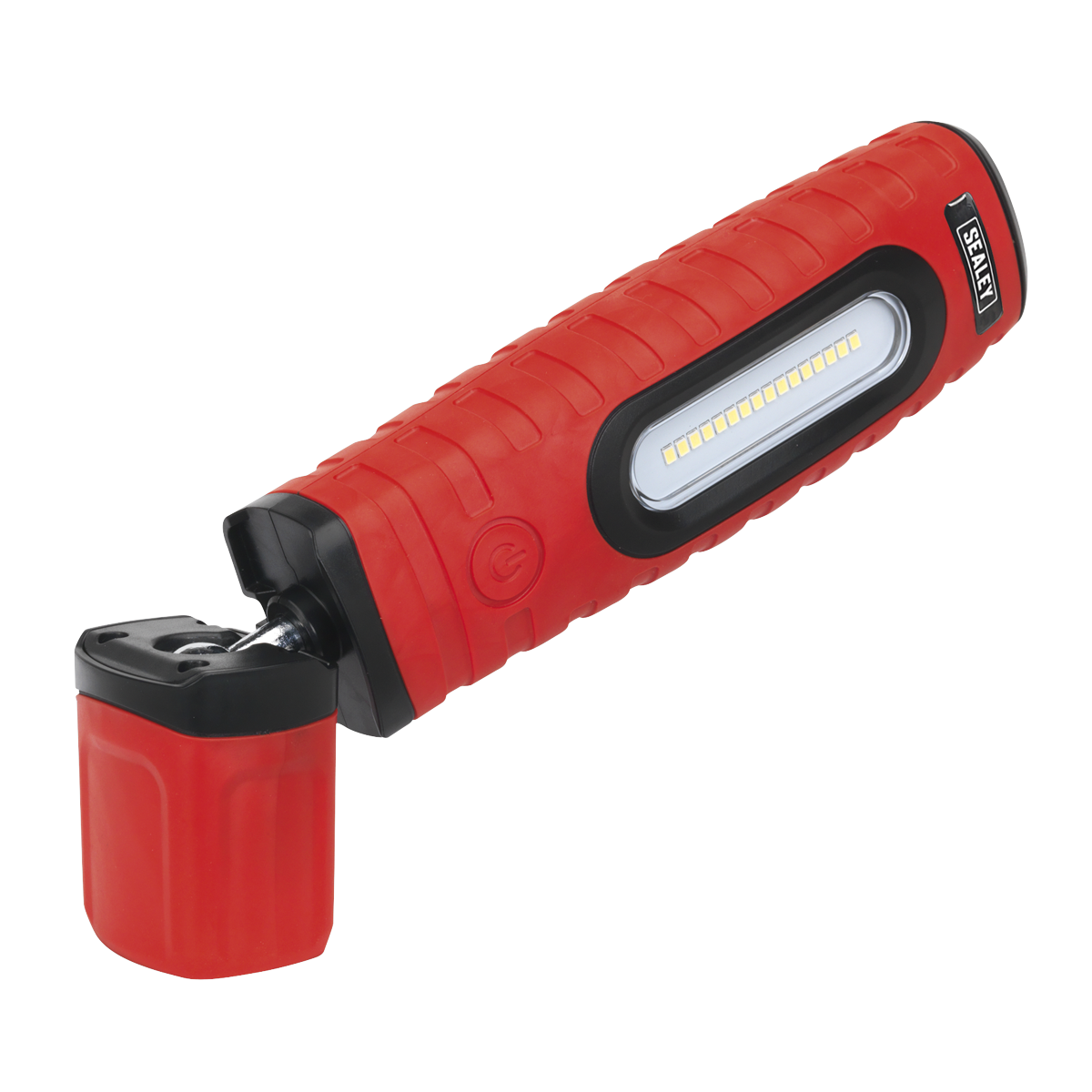 Rechargeable 360° Inspection Light 10W & 3W SMD LED - Red