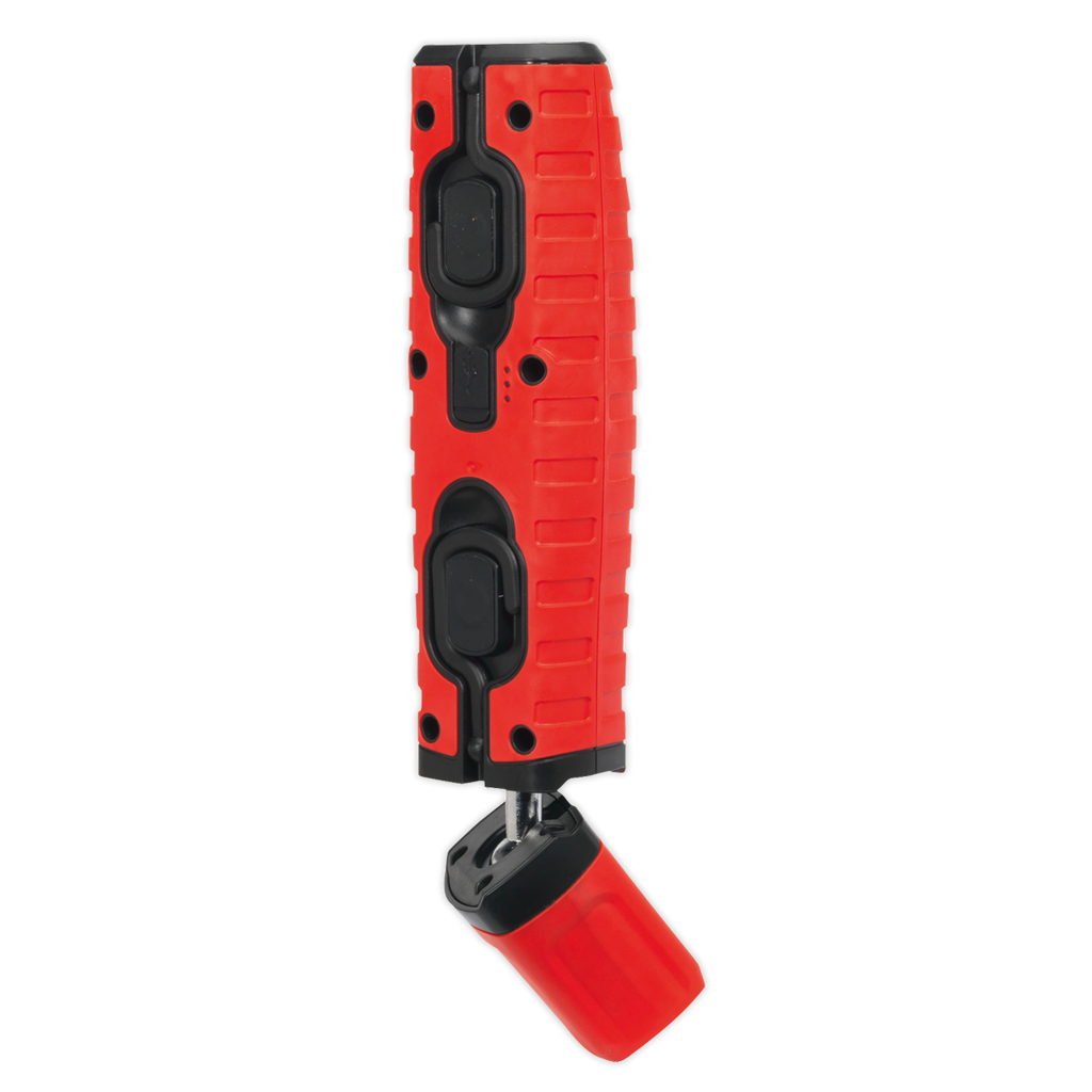 Rechargeable 360° Inspection Light 10W & 3W SMD LED - Red