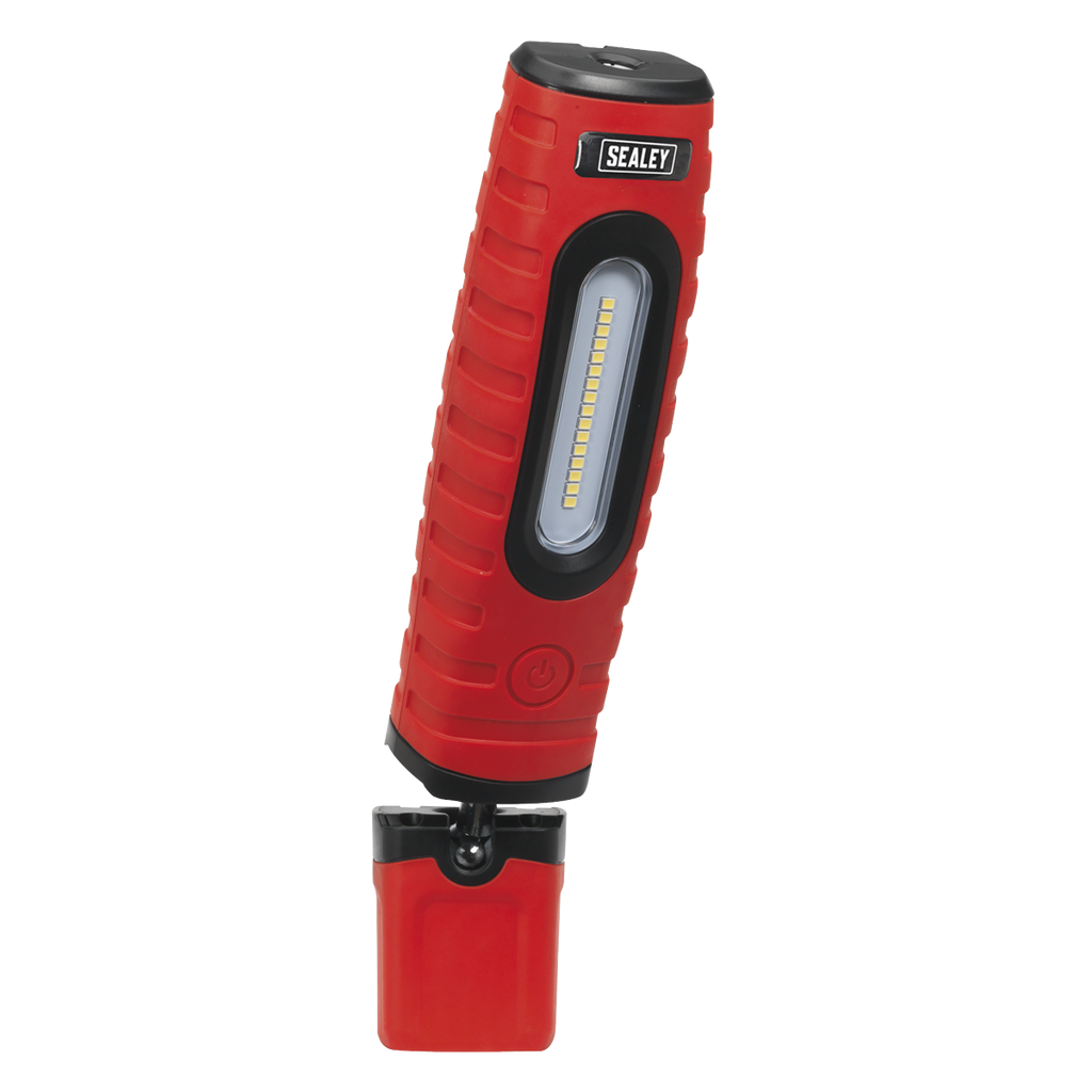 Rechargeable 360° Inspection Light 10W & 3W SMD LED - Red