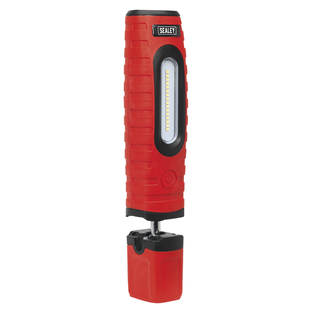 Rechargeable 360° Inspection Light 10W & 3W SMD LED - Red