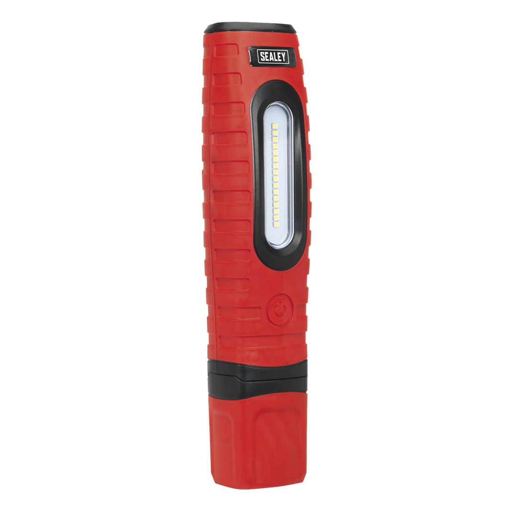 Rechargeable 360° Inspection Light 10W & 3W SMD LED - Red