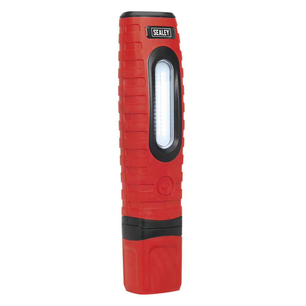 Rechargeable 360° Inspection Light 10W & 3W SMD LED - Red
