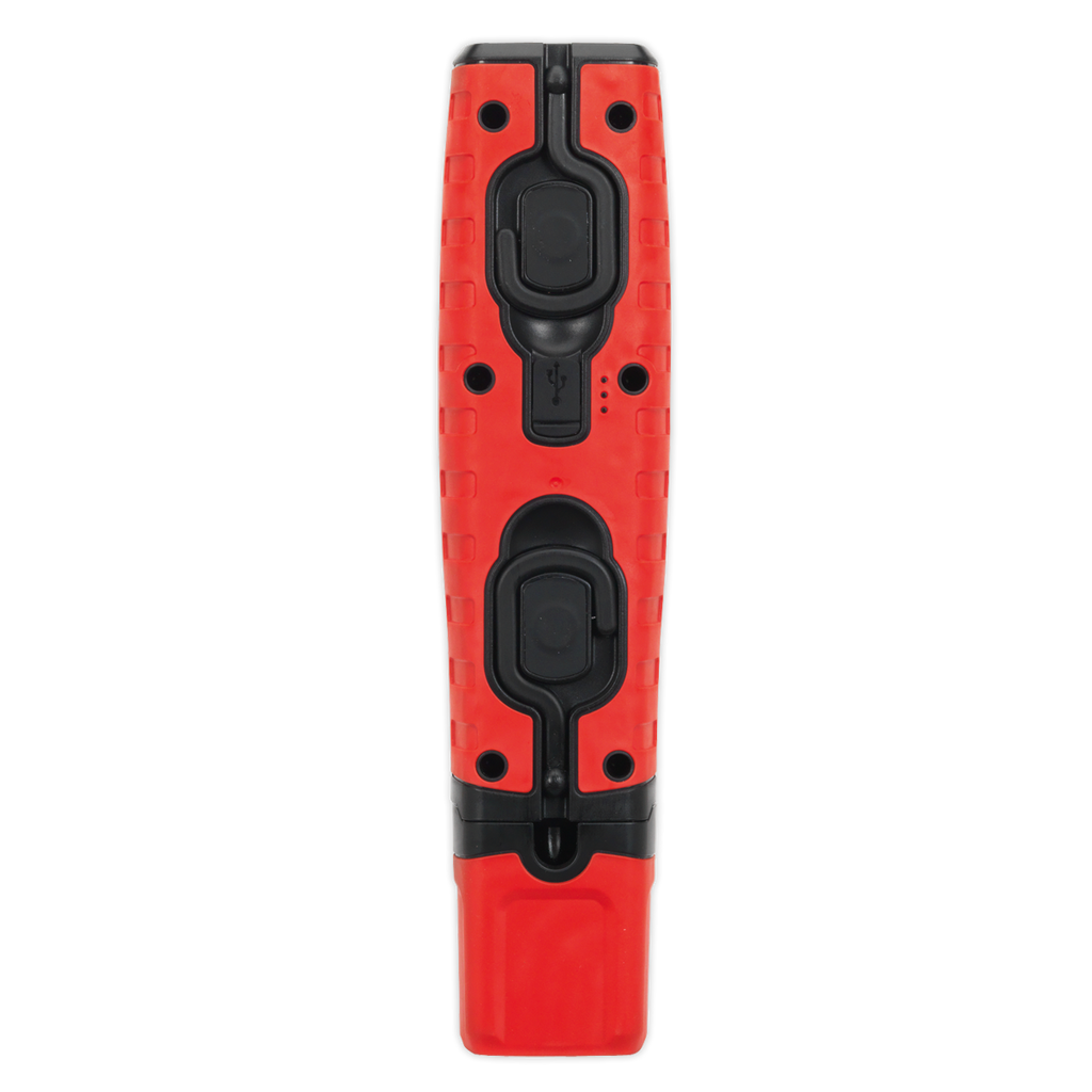 Rechargeable 360° Inspection Light 10W & 3W SMD LED - Red