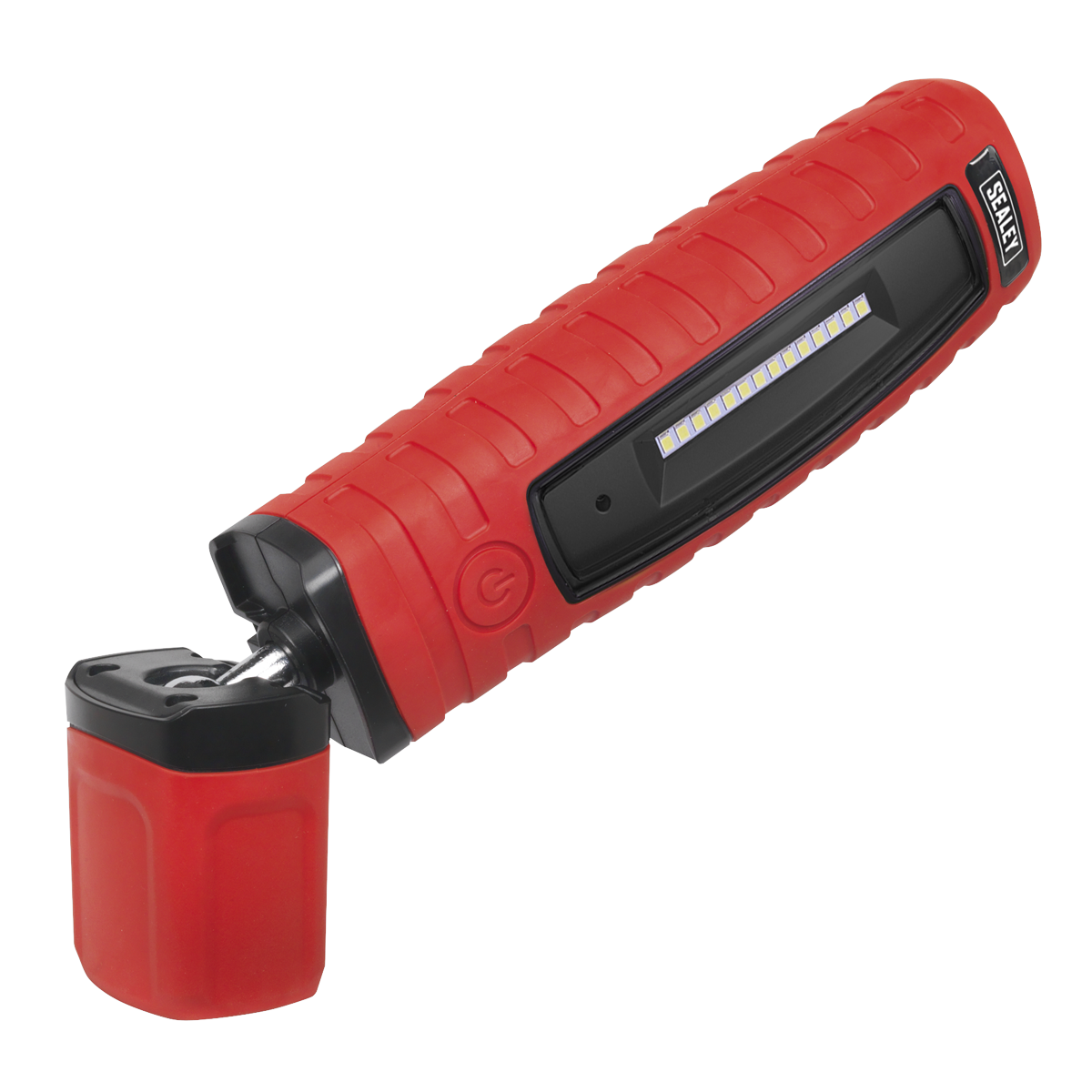 Rechargeable 360° Inspection Light 8W & 3W SMD LED - Red