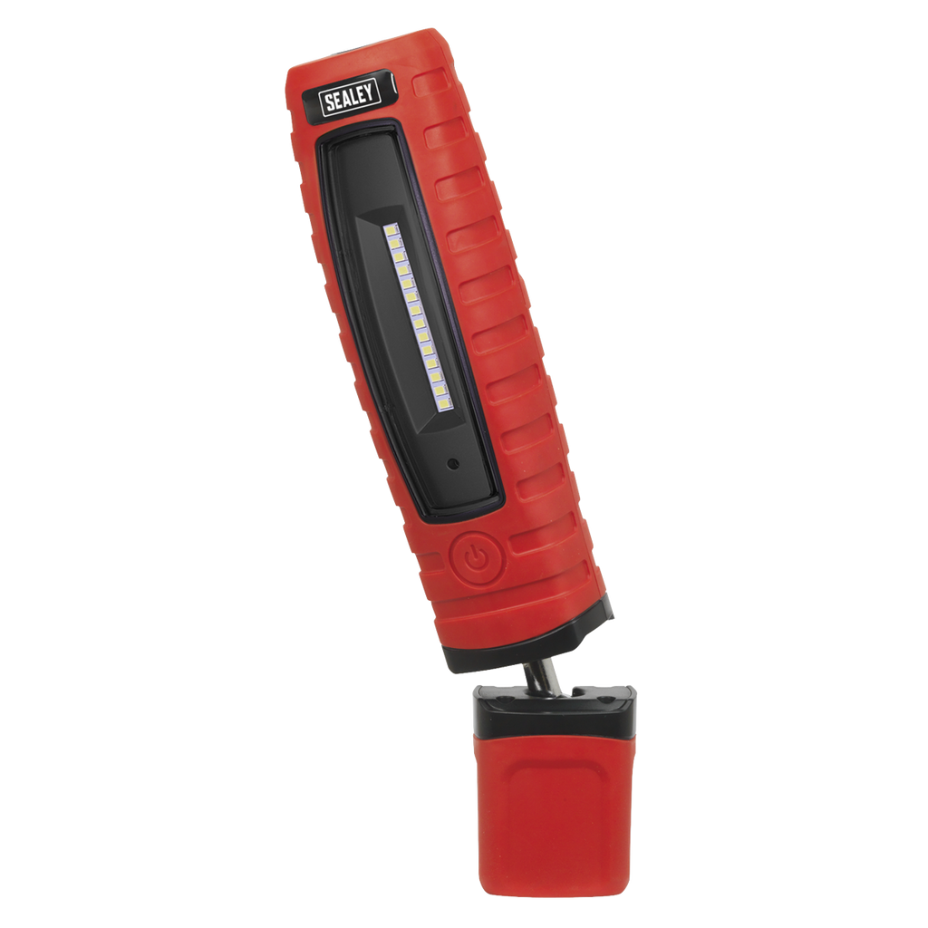 Rechargeable 360° Inspection Light 8W & 3W SMD LED - Red