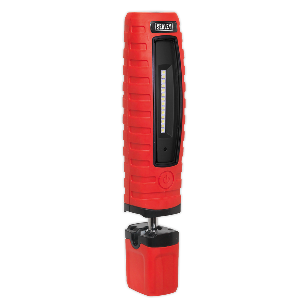 Rechargeable 360° Inspection Light 8W & 3W SMD LED - Red