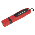Rechargeable 360° Inspection Light 8W & 3W SMD LED - Red