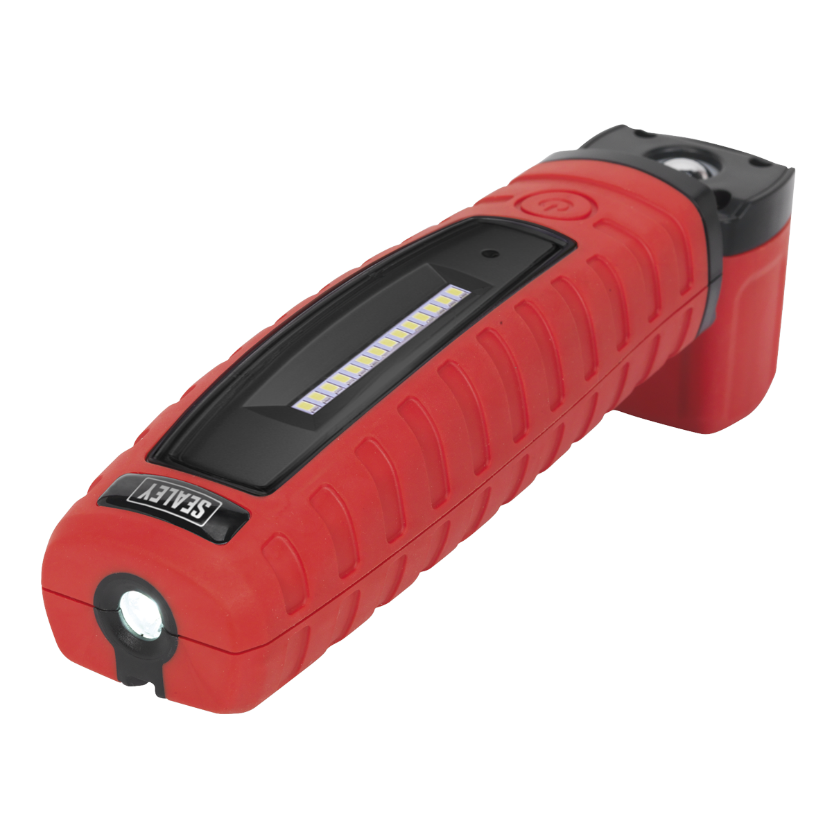 Rechargeable 360° Inspection Light 8W & 3W SMD LED - Red