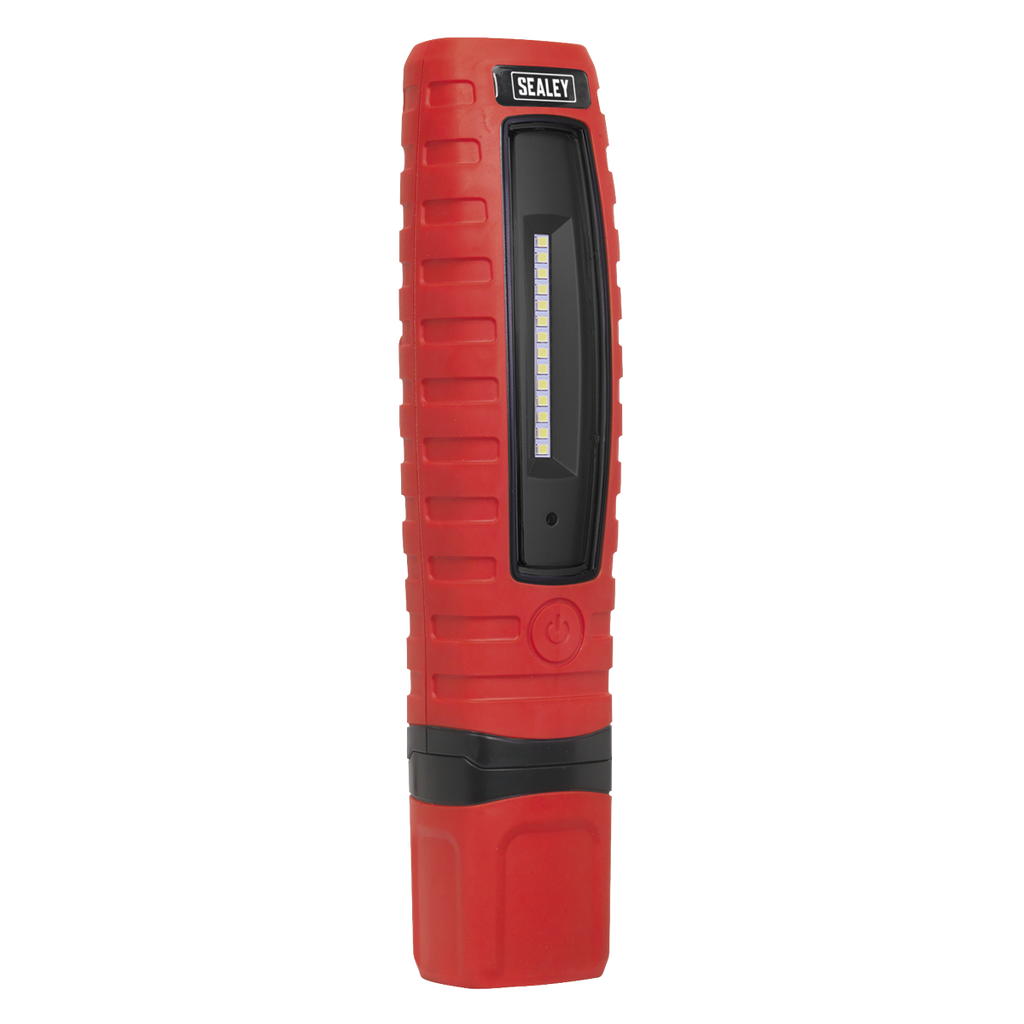 Rechargeable 360° Inspection Light 8W & 3W SMD LED - Red