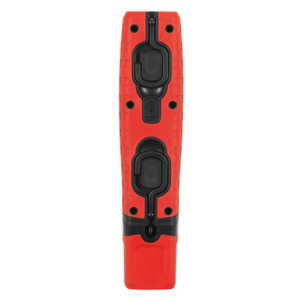 Rechargeable 360° Inspection Light 8W & 3W SMD LED - Red