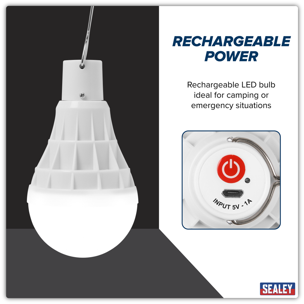 Rechargeable Bulb 3W SMD LED