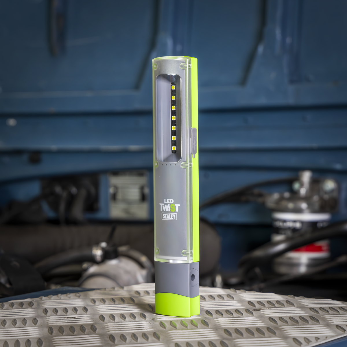 LED Twist Rechargeable Inspection Light 2W & 1W SMD LED