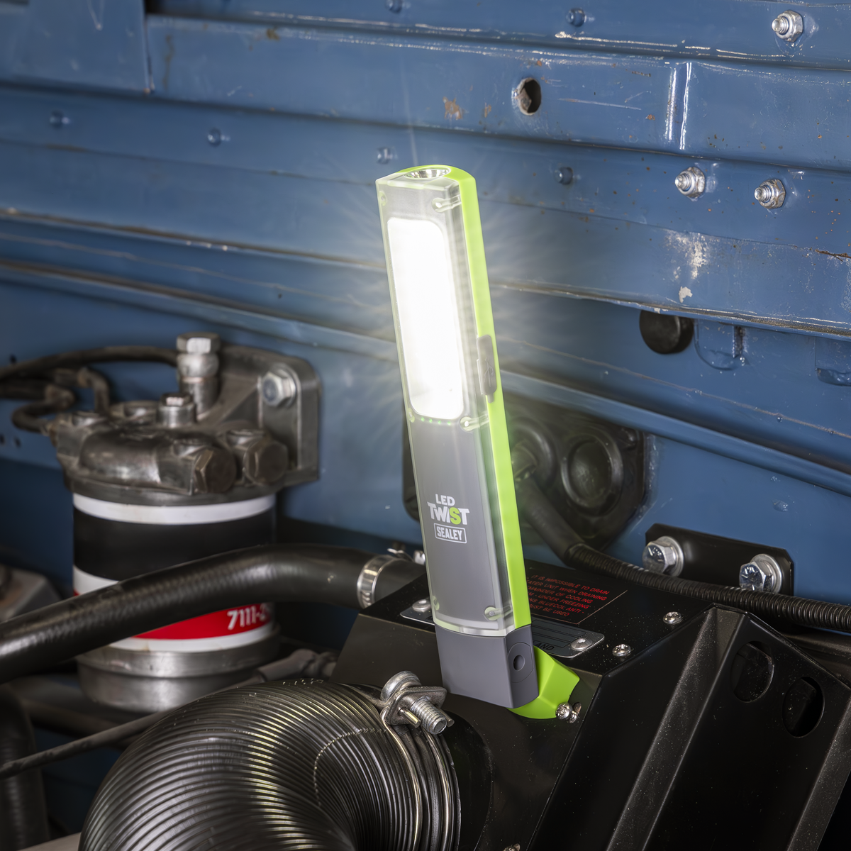 LED Twist Rechargeable Inspection Light 2W & 1W SMD LED