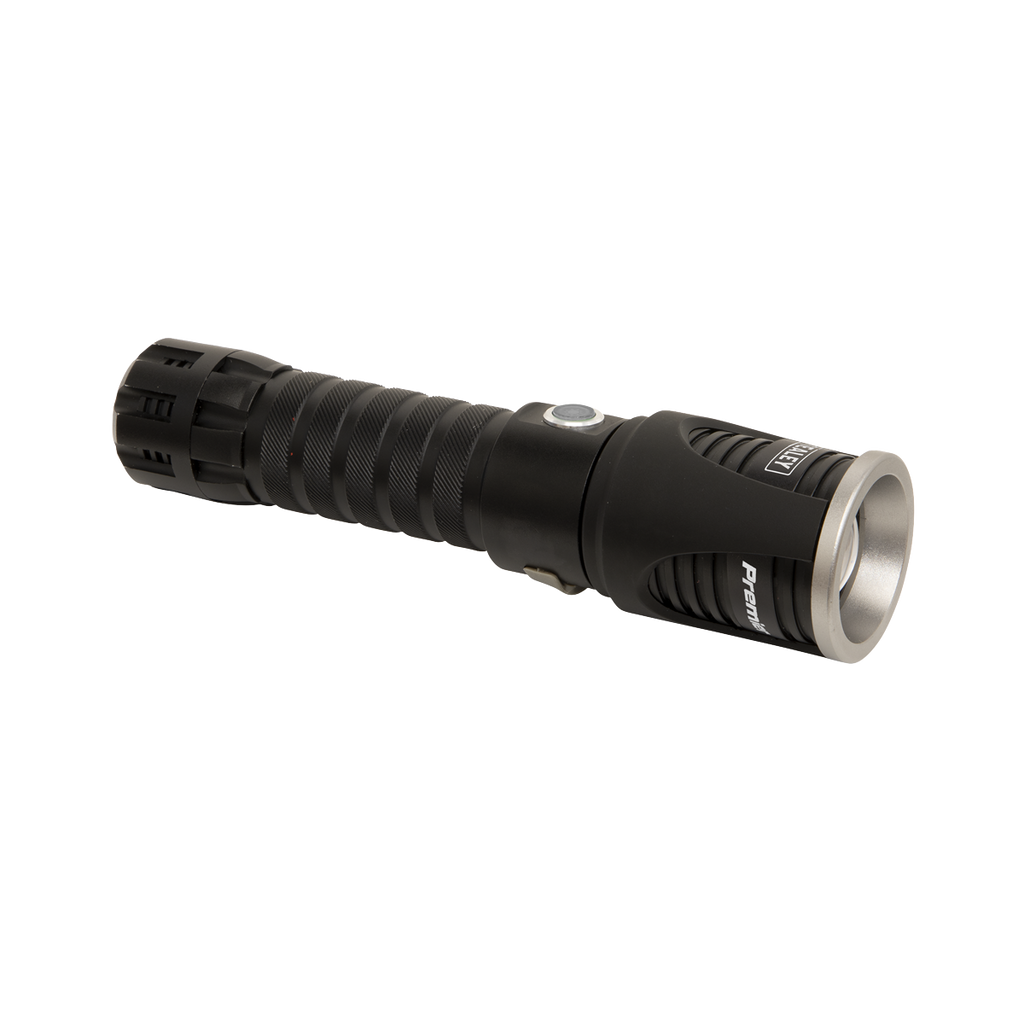 Rechargeable Aluminium Torch with Adjustable Focus 5W SMD LE