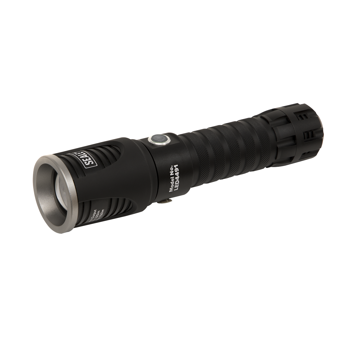 Rechargeable Aluminium Torch with Adjustable Focus 5W SMD LE