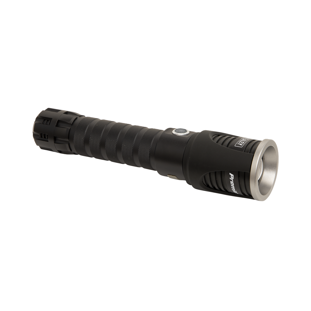 Rechargeable Aluminium Torch with Adjustable Focus 10W SMD L
