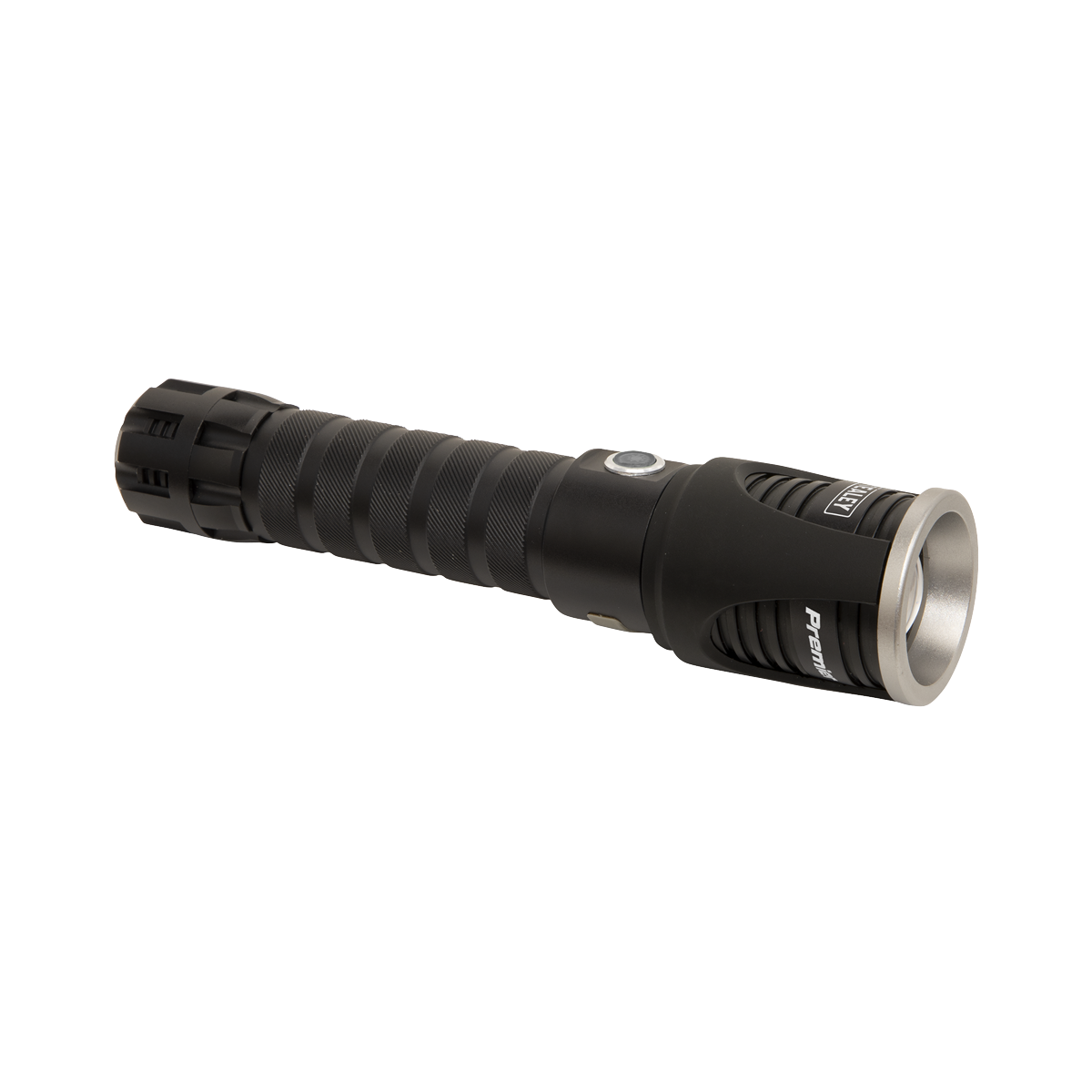 Rechargeable Aluminium Torch with Adjustable Focus 10W SMD LED