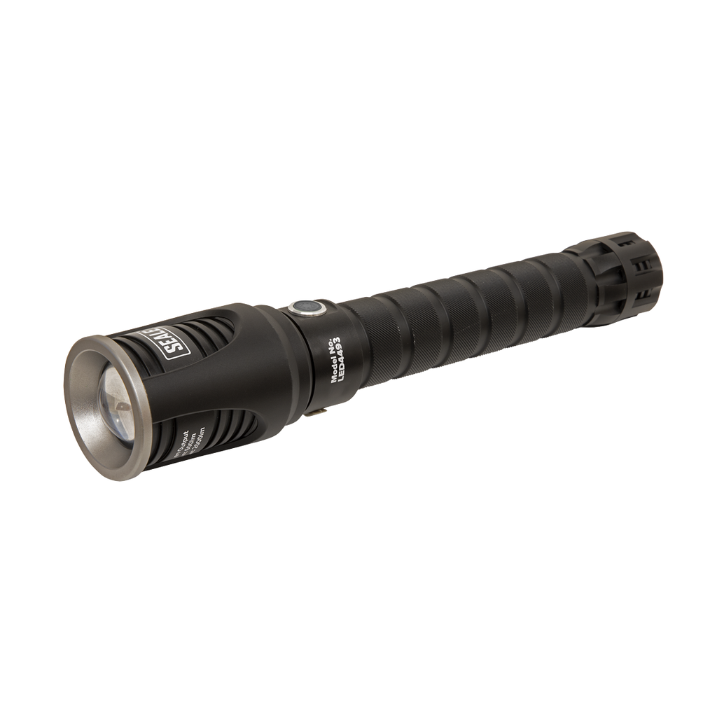 Rechargeable Aluminium Torch with Adjustable Focus 20W SMD L