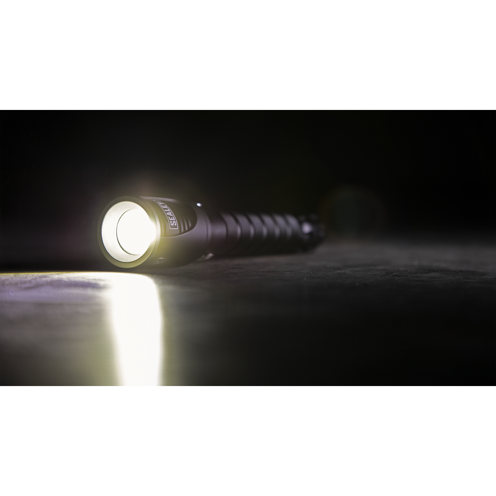 Rechargeable Aluminium Torch with Adjustable Focus 60W COB L