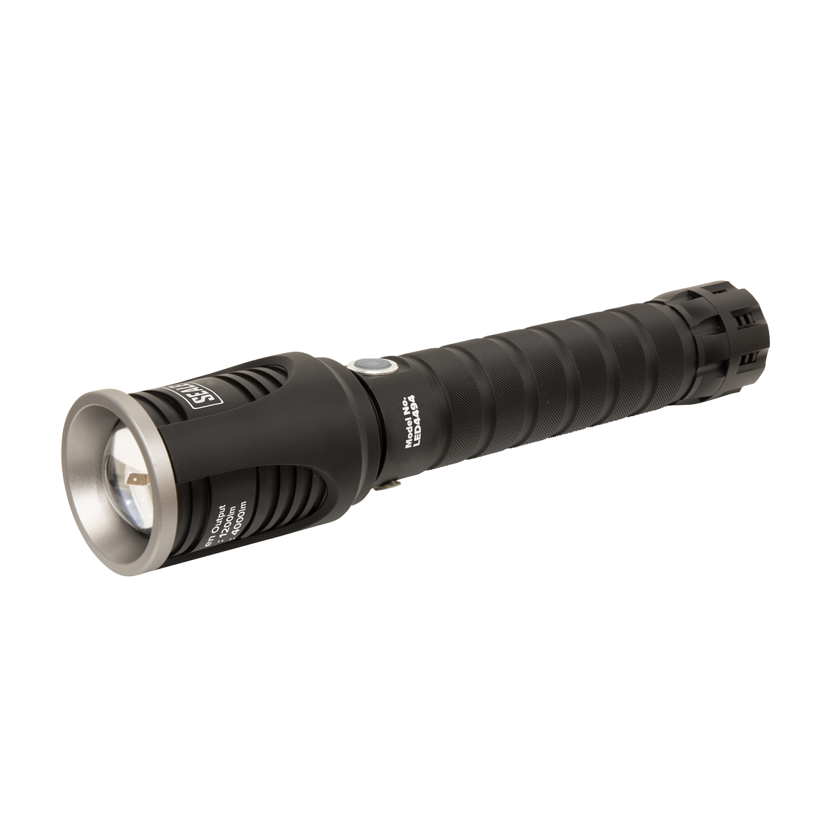 Rechargeable Aluminium Torch with Adjustable Focus 60W COB L