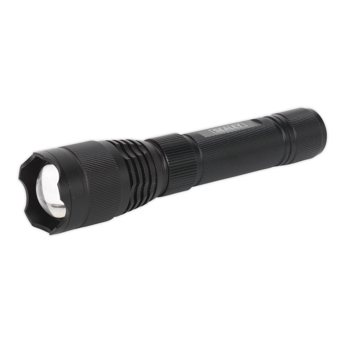 Rechargeable Aluminium Torch with Adjustable Focus 10W SMD LED