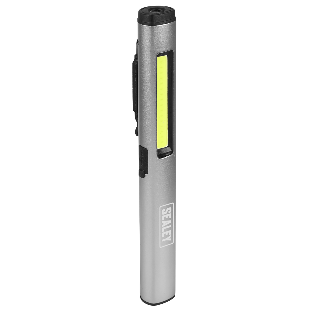 Rechargeable UV Penlight Torch with Laser Pointer 5W COB & 3