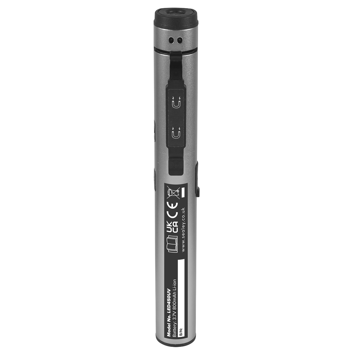 Rechargeable UV Penlight Torch with Laser Pointer 5W COB & 3