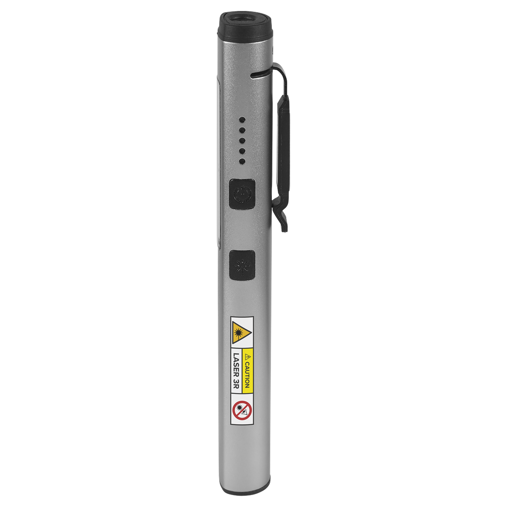 Rechargeable UV Penlight Torch with Laser Pointer 5W COB & 3