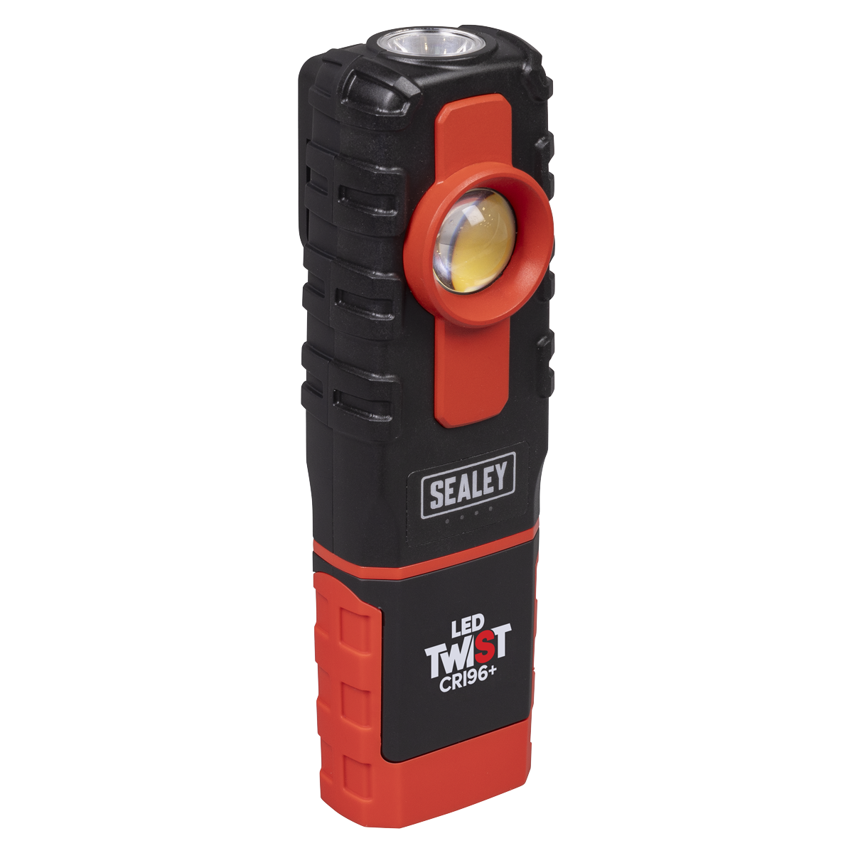 LED Twist Rechargeable Inspection Light 6W COB LED & 1W SMD LED Colour Match CRI 96+