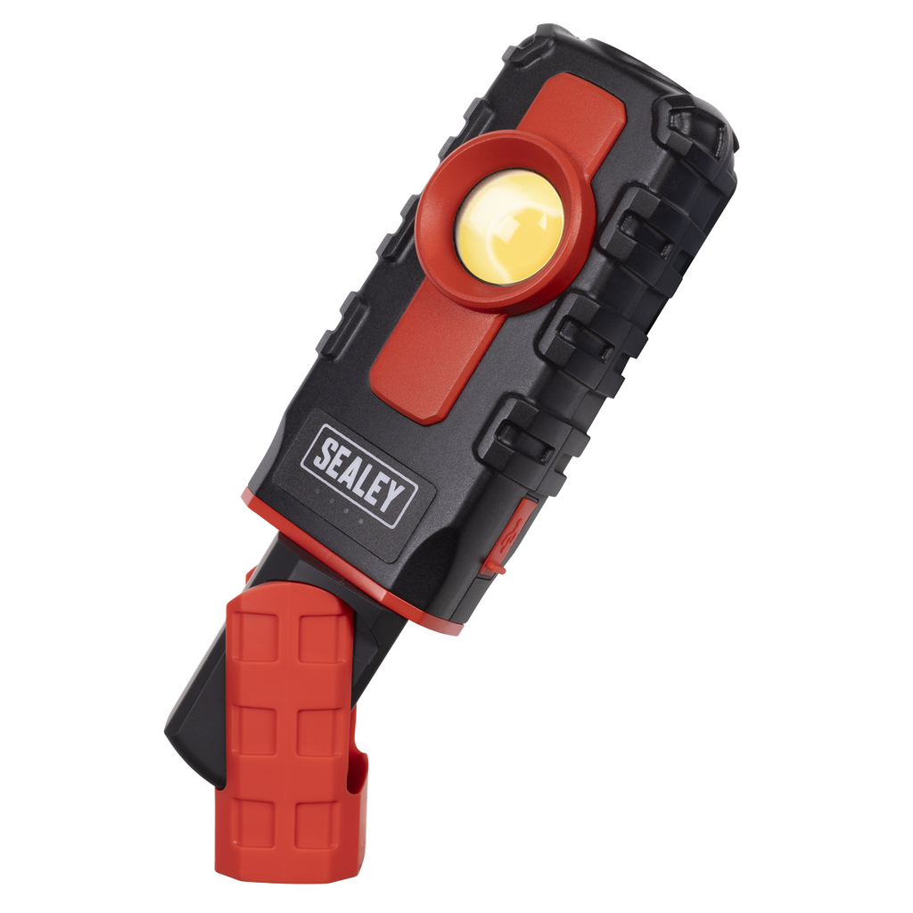 LED Twist Rechargeable Inspection Light 6W COB LED & 1W SMD