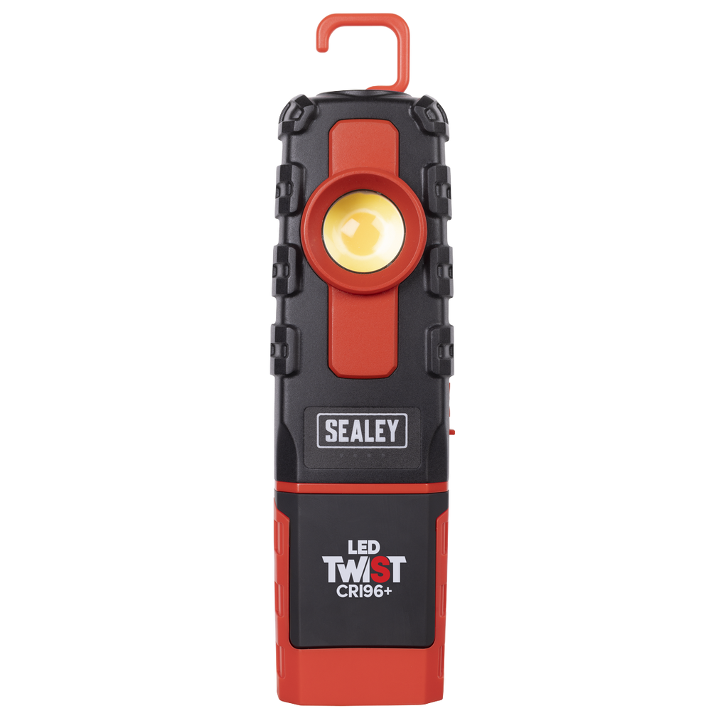 LED Twist Rechargeable Inspection Light 6W COB LED & 1W SMD