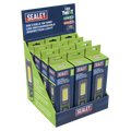 LED Twist Rechargeable Inspection Light, Green - Box of 12