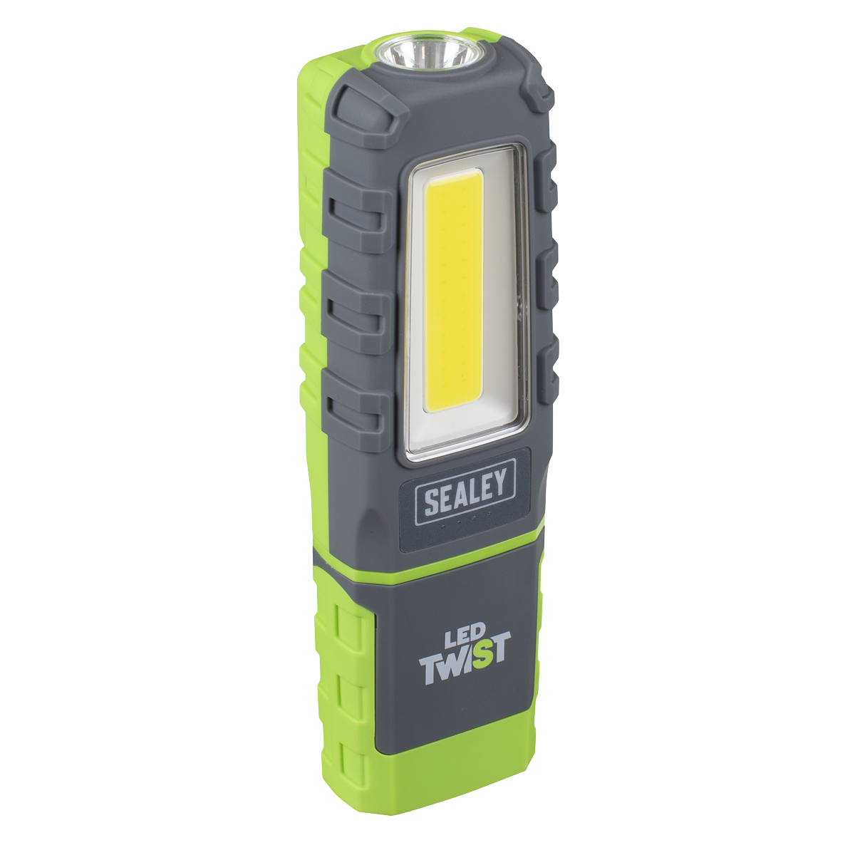 LED Twist Rechargeable Inspection Light, Green - Box of 12