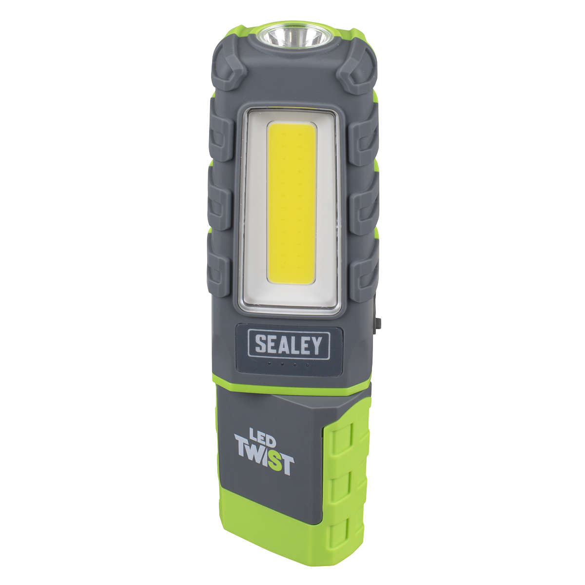 LED Twist Rechargeable Inspection Light, Green - Box of 12