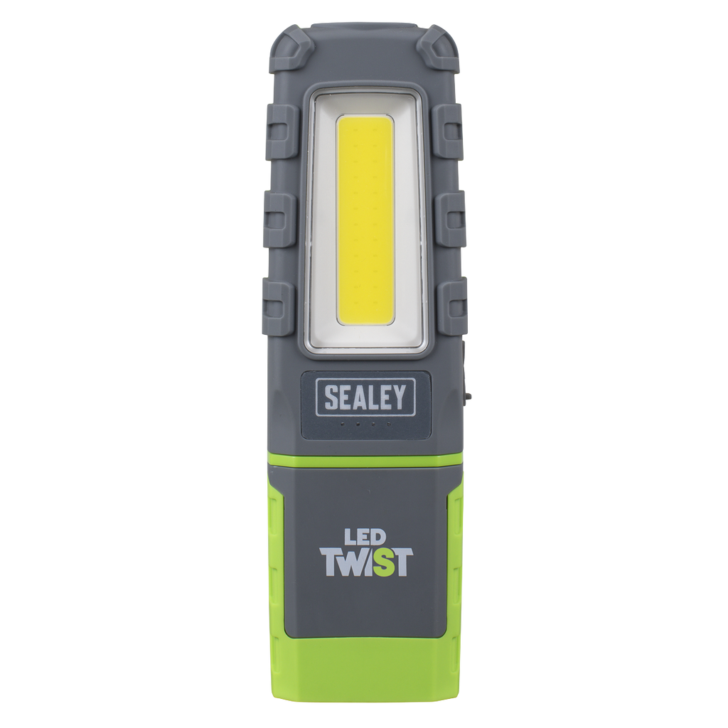 LED Twist Rechargeable Inspection Light 5W COB & 1W SMD
