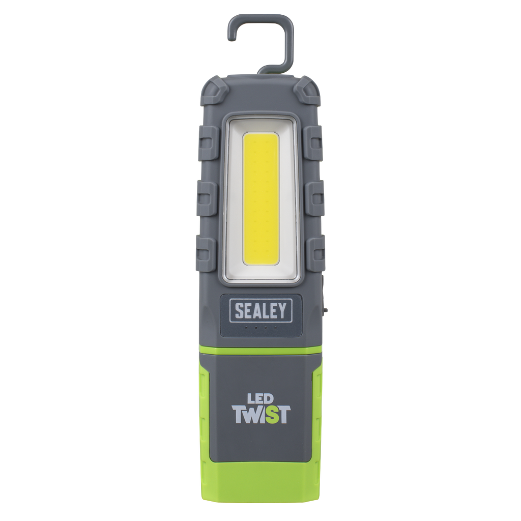 LED Twist Rechargeable Inspection Light 5W COB & 1W SMD