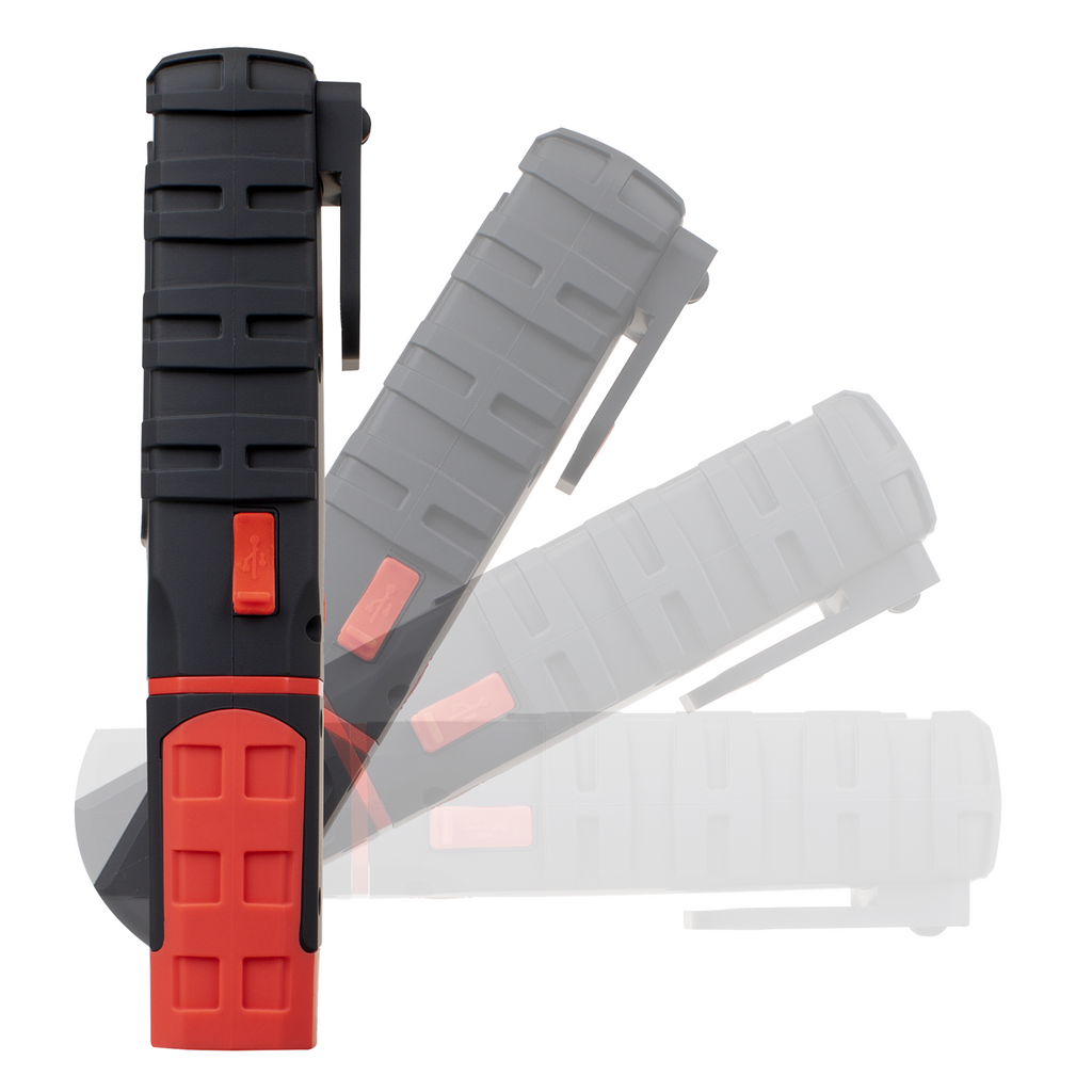 LED Twist Rechargeable Inspection Light 5W COB & 1W SMD