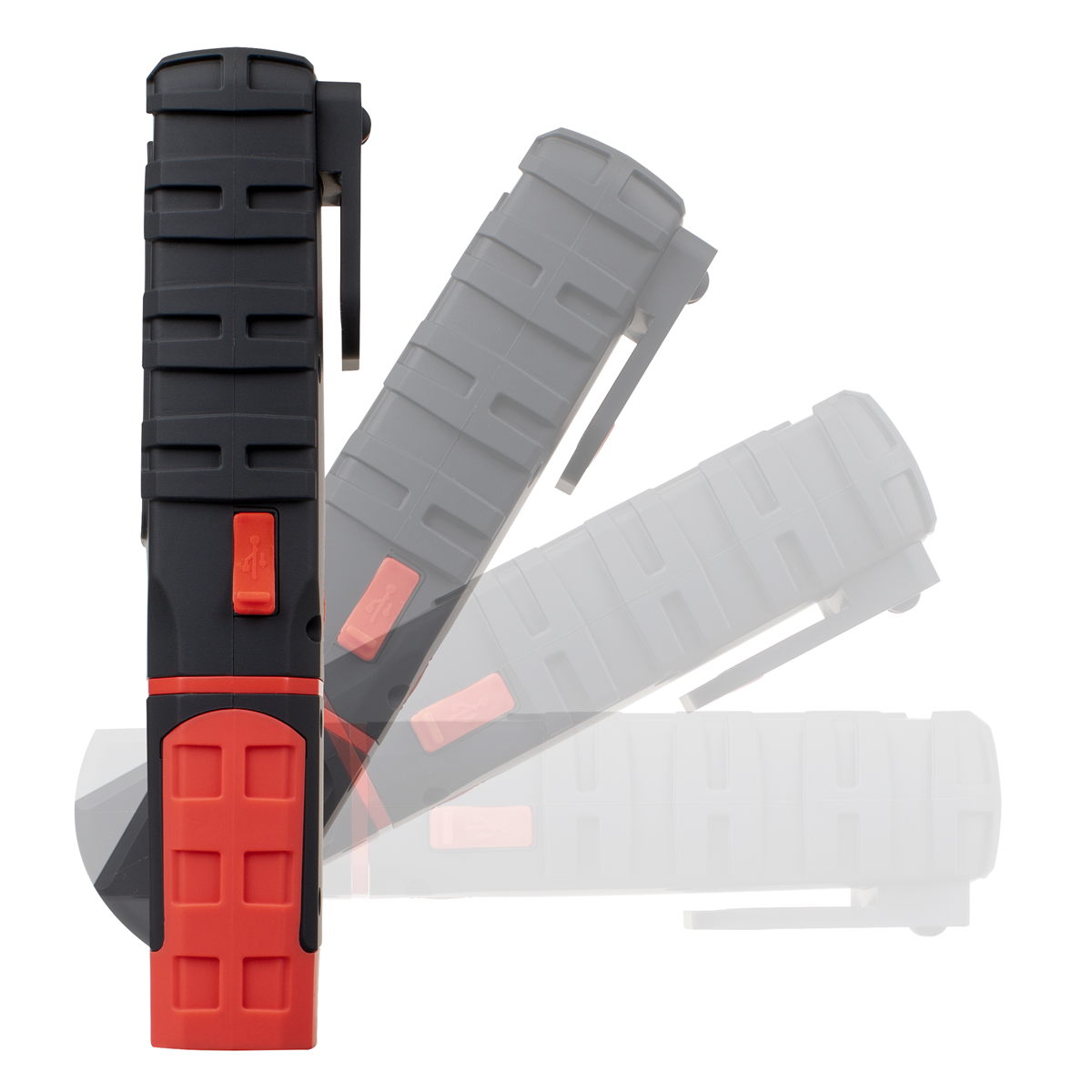 LED Twist Rechargeable Inspection Light 5W COB & 1W SMD